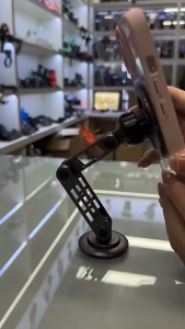 ขาจับมือถือ หมุนได้ 360 ที่วางโทรศัพท์ในรถยนต์ ที่วางโทรศัพท์แม่เหล็ก การดูดซับไฟฟ้า สถานที่ที่ราบรื่นจะทำได้ รุ่น G198