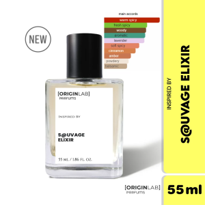 ELIXIR-SAUV4GE inspired Perfume for Men OriginLab parfums 30% Oil RichFragrance Concentration Scent for Him