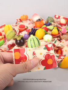 Miniature Simulation Fruit Vegetable Toys for Children Role Play Kitchen Accessories Plastic Models Realistic Food Playsets