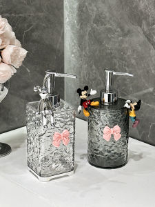 Luxury Bathroom Liquid Dispenser Pump Bottle