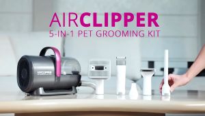 PETKIT Airclipper 5in1 เครื่องดูดขนกรูมมิ่ง เครื่องตัดแต่งขนสุญญากาศ by Pro Gadgets