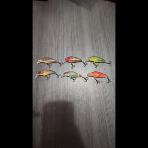6 Mồi Câu Giả Jerkbait Minnow Cứng Mồi Rung Lắc Nhân Tạo Dành Cho Cá Bass Cá Chép Cá Chó Câu Rê Mồi Câu Kiểu Swimbait Mồi Câu Kiểu Crankbaits Dụng Cụ Câu Cá
