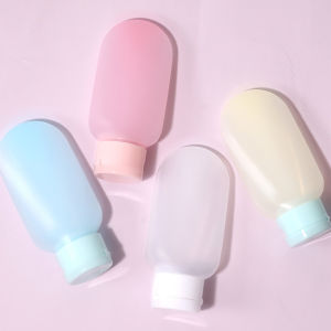 AIK แบบพกพา ขนาด 60ml หลอดอ่อน ขวดรีฟิลพลาสติก โลชั่นครีมบรรจุภัณฑ์ travel bottle