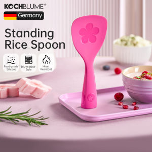 Kochblume MUỖNG CƠM xới cơm đứng Thìa dùng cho thực phẩm Silicone chịu nhiệt bếp gạo scooper