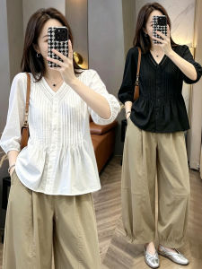 Summer Light Weight Loose Tummy Covering Shirt