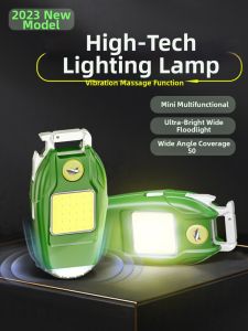 SMILING SHARK | Super Bright Rechargeable Mini Portable Flashlight