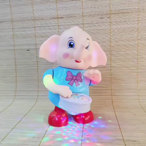 [Freeship] Hộp Đồ Chơi Pin Voi Con Nhảy Có Đèn Nhạc Rõ Trống Cho Bé Màu Ngẫu Nhiên 922B1 -❣️❣️❣️