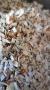 มะพร้าวอบแห้งเมี่ยงคำ กรอบหอมนานไม่มีกลิ่นหืน พร้อมส่งค่ะ