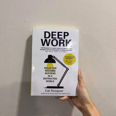 【ENG】KL READY STOCK Deep Work: Rules for Focused Success in a Distracted World By Cal Newport