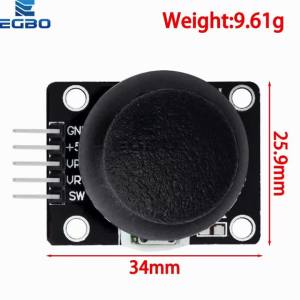 Mô-đun Cần Điều Khiển XY Hai Trục KY-023 Cảm Biến Điều Khiển Trò Chơi PS2 Với Đầu Ra Tương Tự Độ Chính Xác Cao Cho Các Ứng Dụng Máy Tính