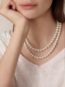 YISHU | Dây Chuyền Hạt Ngọc Trai Dài Elegance