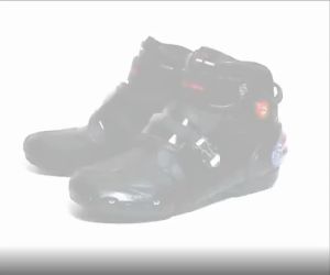 MOTOCENTRIC | Men Motorcycle Boots Motorbike Microfiber Leather Boot Racing Ankle Riding Shoes Motocross Motorbike Non-Slip Sport Shoes Winter