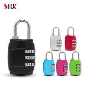 4 Dial Digit Password Lock Combination Suitcase Luggage Metal Code Password Locks Padlock Travel Safe Anti-Theft Cijfersloten