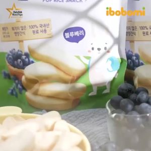 Ibobomi Korea Organic Baby Long Rice Stick Baby Snacks
