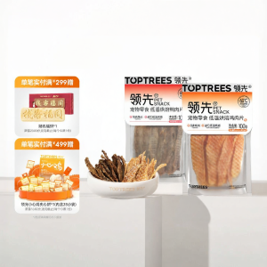 Toptrees | Chicken Duck Jerky Pet Treats 100g