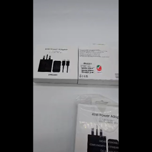 "45W Super Fast Charger + Kabel 1.8m | UK 3 Pin Plug | Pengecas Laju Sesuai Samsung S25 Xiaomi Oppo Android"