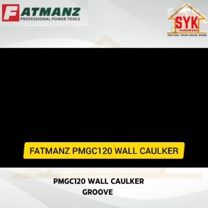 SYK Fatmanz PMGC120 Wall Caulker Groove Brick Concrete Tiles Cutter Machine Cutting Mesin Belah Dinding