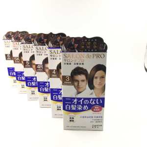 ✌Japan DARIYA Tariya SALONdePRO Pure Covering White Hair Dye Paste Plant in stock✩