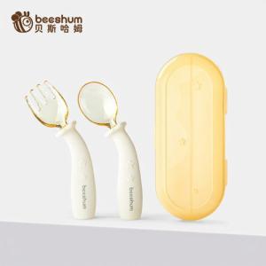 Beeshum | Children Training Feeding Silicone PPSU Spoon