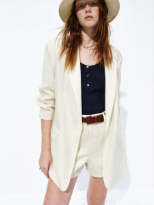MO&Co. | Lightweight Wool-blend Jacket
