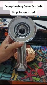 TUNGKU/ CEROBONG KOMPOR RINNAI TYPE BGX / TURBO SET BURNER ALUMINIUM TYPE RI 712 BGX RI 712 BX RI 602 BGX RI 511 T RI 712 T RI 712 TG