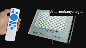 【Garansi 30 tahun】Lampu tenaga surya outdoor lampu surya tahan 24 jam upgrade terbaru otomatis sangat terang Lampu sorot solar cell lampu 0 Biaya listrik sepanjang tahun air IP67 Waterproof untuk luar ruangan dengan remote kontrol