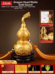 BINYUE | Lucky Blessing Decorative Object with Vermilion and Yellow Sandstone Base