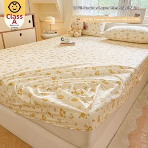 KAMONI | Non-100 Cotton Double-layer Mattress Cover 180cmx200cm