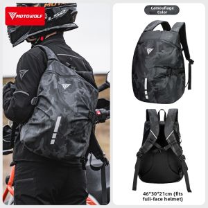 Motowolf | Waterproof Large Capacity Mens Riding Backpack