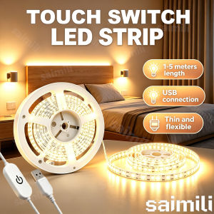 5V LED Strip Lights with Hand Sweep Sensor Strong Adhesive Flexible Tape Light for Mirror Kitchen Cabinet TV Background Lighting