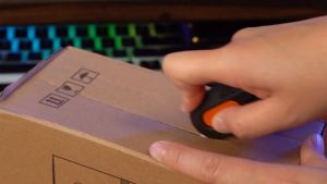 Slice 10514/10515 Mini Cutter Manual Auto Retractable Ceramic Blade Orange Green