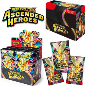 Takara Tomy | 2026 Pokémon Cards Chaos Rising Booster Box 36 Packs 360 Cards English TCG Collectible Trading Card Game Toys for Kids Gift