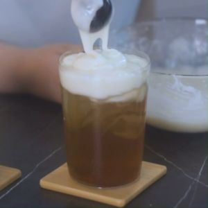 MIX-LAH Cheese Foam Powder - Cheese Tea & Dessert Topping - 500gm Pack (Halal) - Made with Real Cheese - Smooth & Creamy Taste