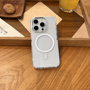 WANKEHUANG | Impact-Resistant Protective Case for iPhone 17 Pro Max iPhone 16 Pro Max iPhone 15 Pro Max iPhone 14 Pro iPhone 13 P Transparent Simple Design