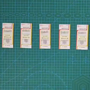 Jarum Jahit Tangan isi 16pcs & Jarum Benang Jahit Manual jarum Sulam jahit Kain Gold Eye Miliners 3/9