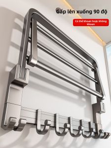 No-Drill Bathroom Towel Bar