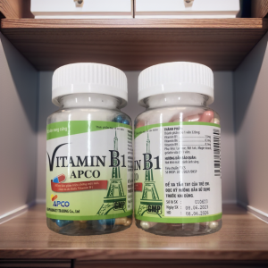 VIÊN NANG MỀM VITAMIN B1 APCO _100 VIÊN_HỖ TRỢ BIẾNG ĂN MỆT MỎI DO THIẾU HỤT VITAMIN B1