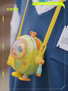 Mini Handheld Neck Hanging Outdoors Low Noise Undisturbed Multiple Power Supply USB Rechargeable Lasting Life Mech Fan with Adjustment Wind Direction and Night Light for Office Work Travel Home School or Sports