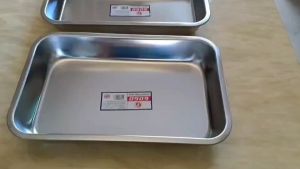 ถาดสแตนเลสก้นลึก ชิ้น 42.5*27*6.5 กรมหน้าที่ 1