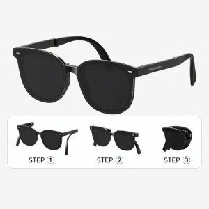 HELEN KELLER | Folding Portable UV Protection Polarized Sunglasses