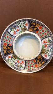 [Hàng Hiếm Japan Limited] 01 Chiếc Gạt Tàn Vẽ Tay Phong Cách Imari Từ Nhật Bản - Tích Phụng Hoàng Mai Cúc Trúc