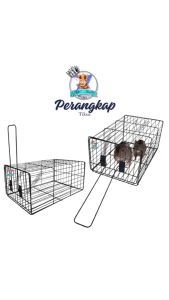 Perangkap Tikus Praktis Warna Hitam - Ampuh & Hemat Ruang