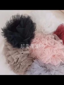 กระโปรงฟูพิเศษสำหรับเด็กผู้หญิงเสื้อผ้ากระโปรงเต้น บัลเลอร์ 6 ชั้น กระโปรงพลีทเอว สูงคริสต์ พิเศษ มาส