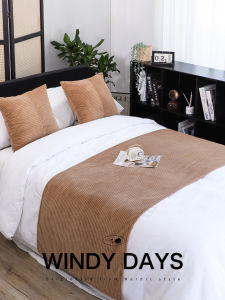 Wabi-Sabi Style Bed Runner