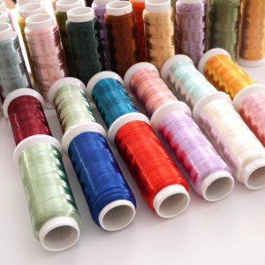 1200 Meters/Lot Polyester Velvet Wrapped Thread DIY Jewelry Making Braided String Line Crafts Accessories