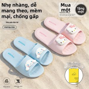 TZLDN | Travel Womens Foldable Non-slip Slippers