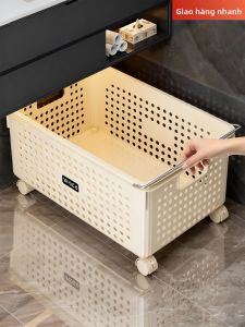 evesigar | Giỏ Giặt Có Bánh Xe Di Động