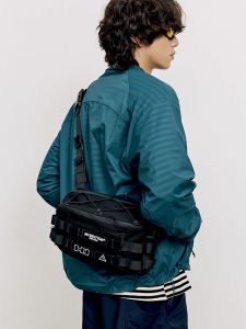 Mye Function Micro Single Camera Bag Commuter Waterproof Storage Shoulder Crossbody Bag Leisure Style Oxford Cloth Messenger Bag