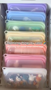 The Tidy Concept 330mL Small Bag - Reusable Silicone Bag (BAG ONLY WRISTLET NOT INCLUDED)