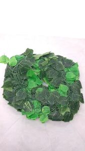 [12 PCS] Daun Artificial Dua Warna Anggur Lotus Ivy Lamaran Pernikahan - AL90